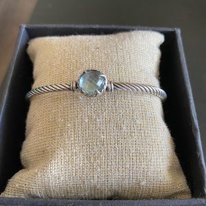 David Yurman Châtelaine Bracelet with Blue Topaz